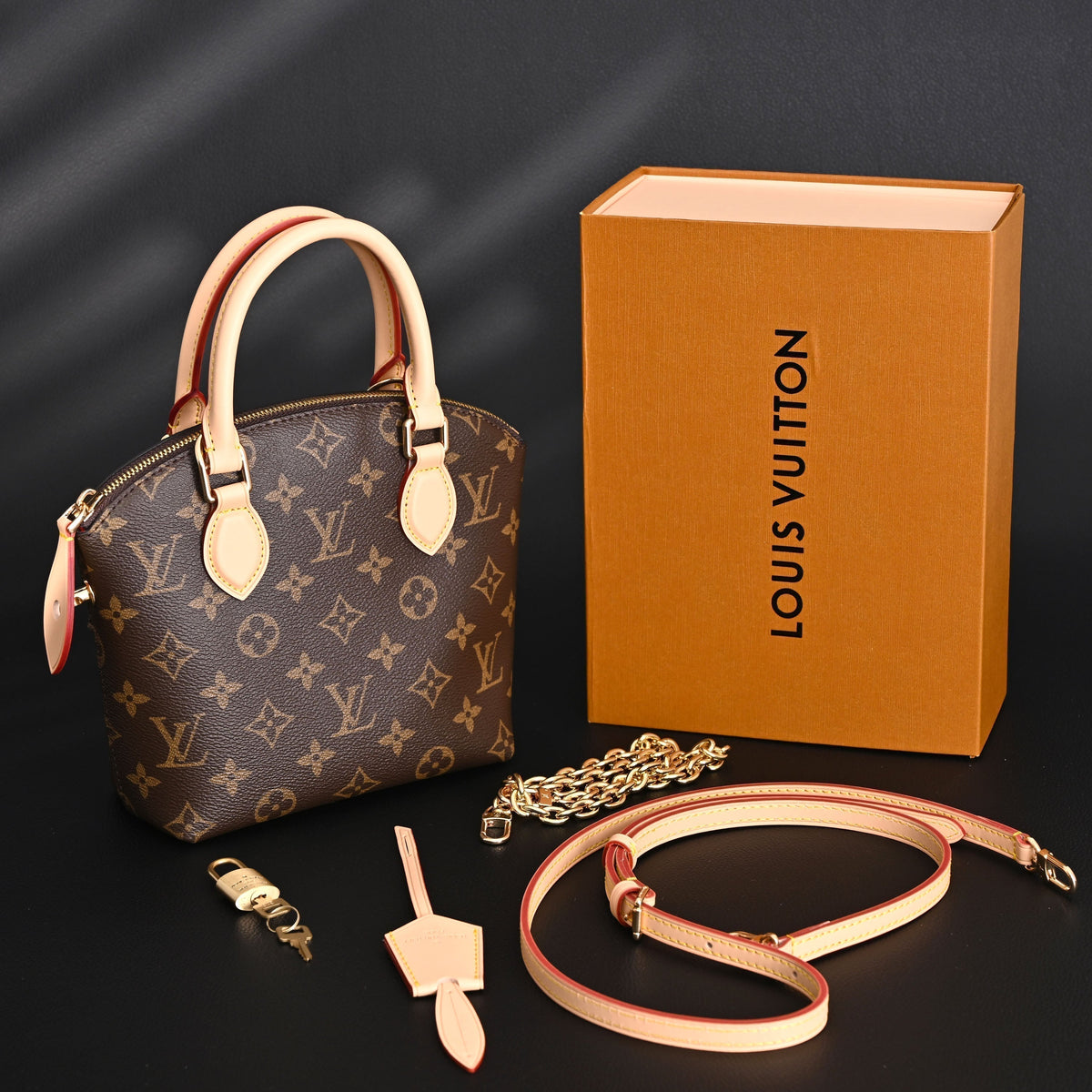 Louis Vuitton Speedy 30 Handbag – Monogram Canvas with Leather Trim — view 4