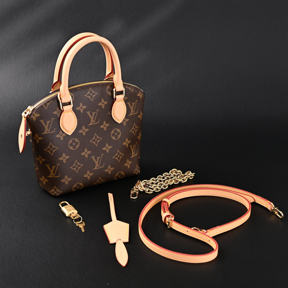 Louis Vuitton Speedy 30 Handbag – Monogram Canvas with Leather Trim — view 8
