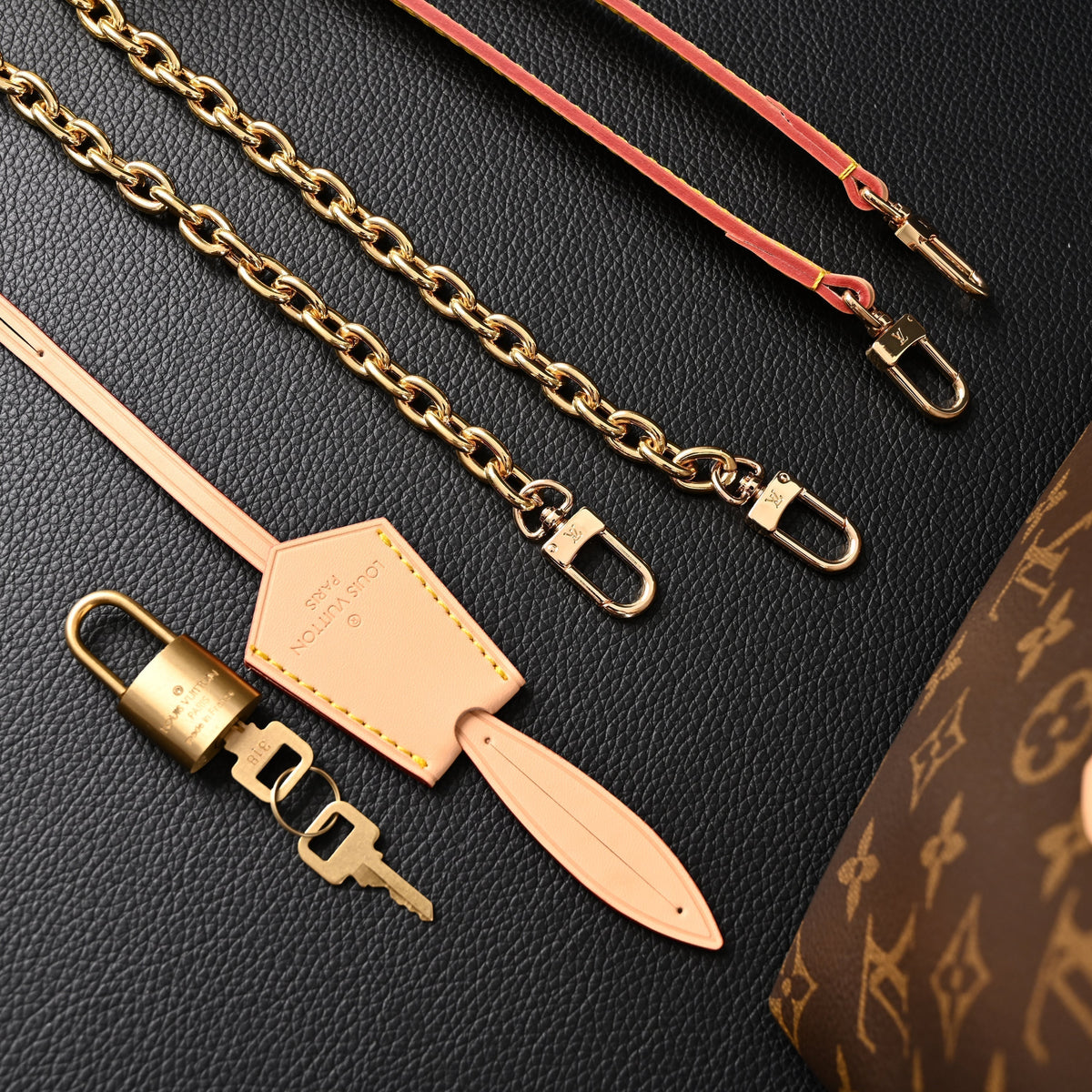 Louis Vuitton Speedy 30 Handbag – Monogram Canvas with Leather Trim — view 11