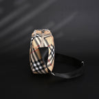 Burberry Vintage Check Canvas Crossbody Messenger Bag — view 14