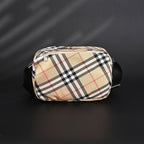Burberry Vintage Check Canvas Crossbody Messenger Bag — view 15