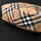 Burberry Vintage Check Canvas Crossbody Messenger Bag — view 4
