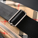 Burberry Vintage Check Canvas Crossbody Messenger Bag — view 9
