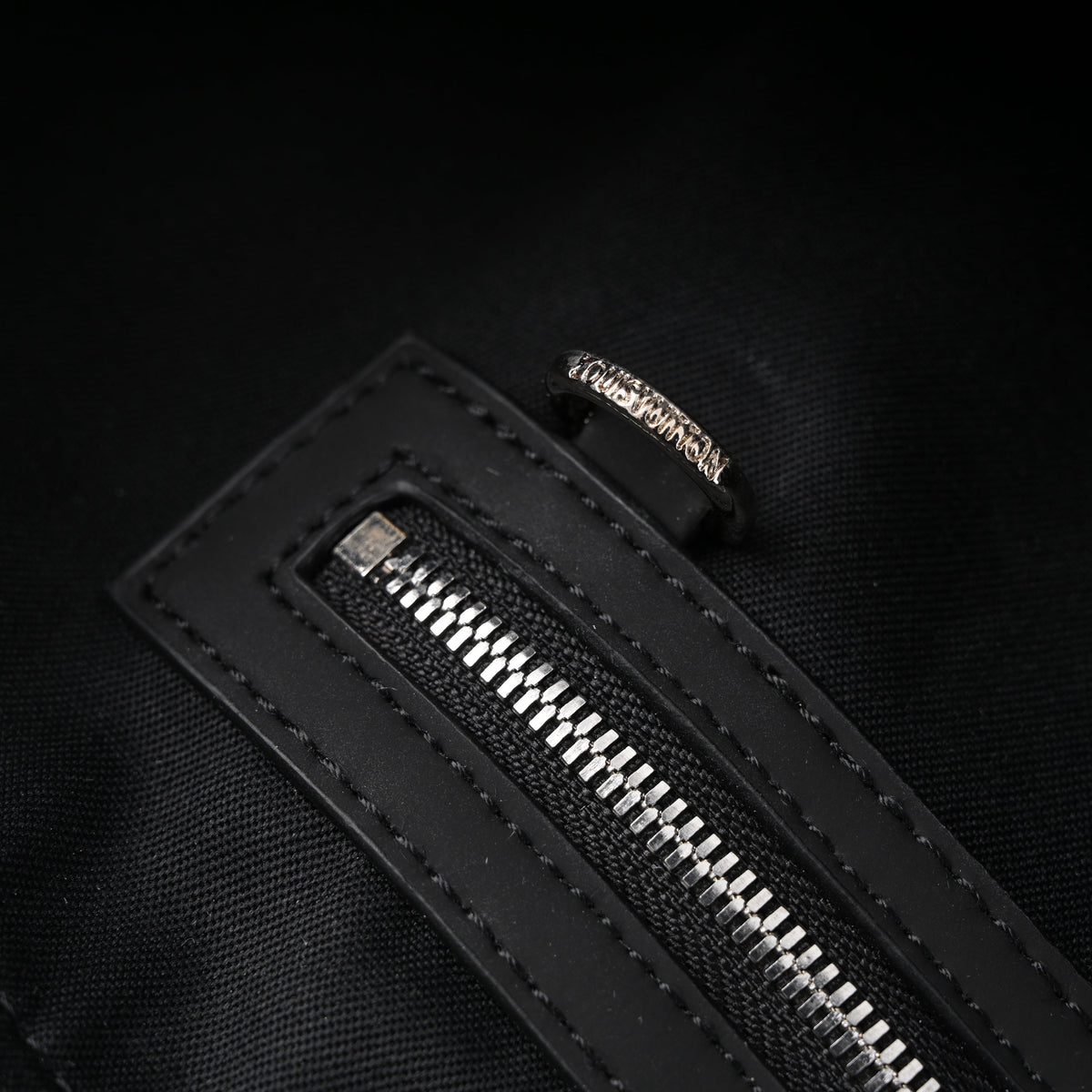 Louis Vuitton Keepall Bandoulière 50 Monogram Eclipse Travel Bag — view 14