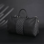 Louis Vuitton Keepall Bandoulière 50 – Monogram Eclipse Canvas Travel Bag — view 9