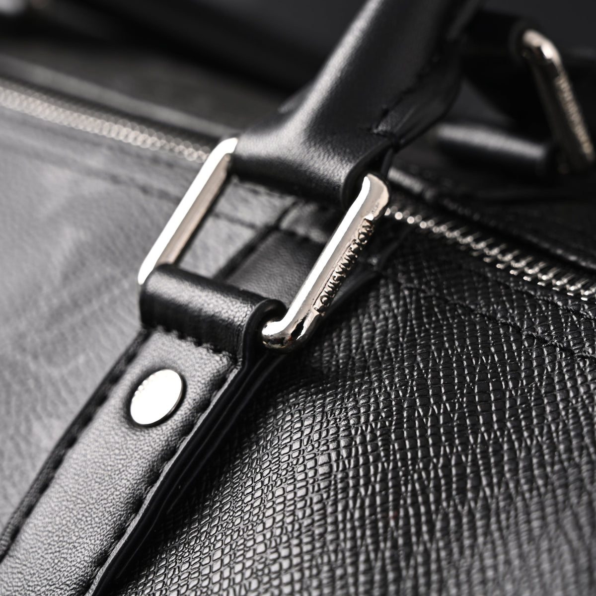 Louis Vuitton Keepall Bandoulière 50 – Monogram Eclipse Canvas Travel Bag — view 12