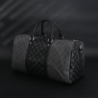 Louis Vuitton Keepall Bandoulière 45 Monogram Eclipse Travel Bag — view 2
