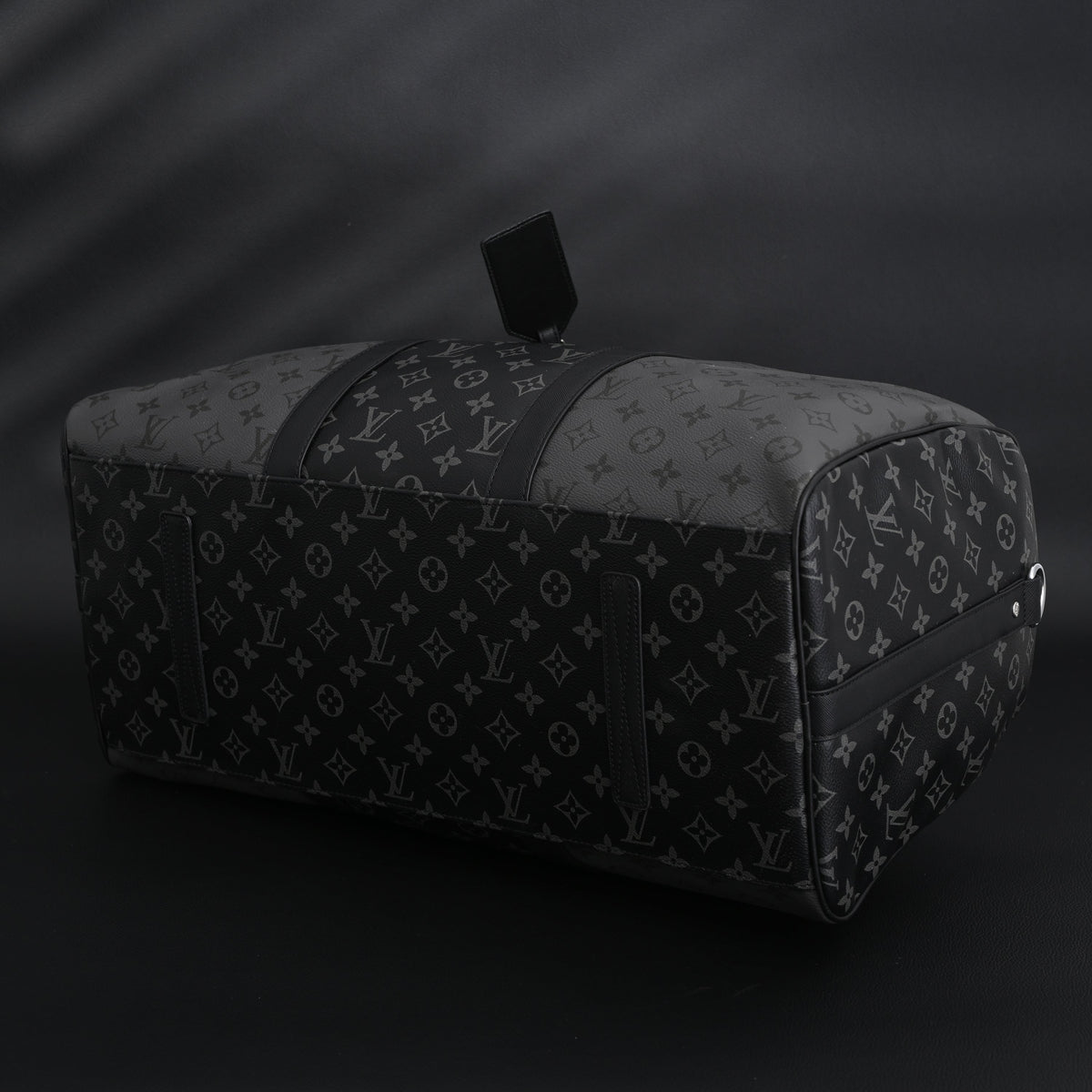Louis Vuitton Keepall Bandoulière 45 Monogram Eclipse Travel Bag — view 14
