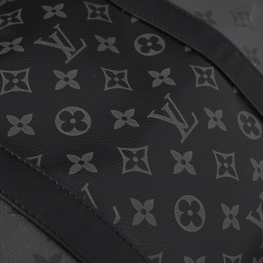 Louis Vuitton Keepall Bandoulière 45 Monogram Eclipse Travel Bag — view 5