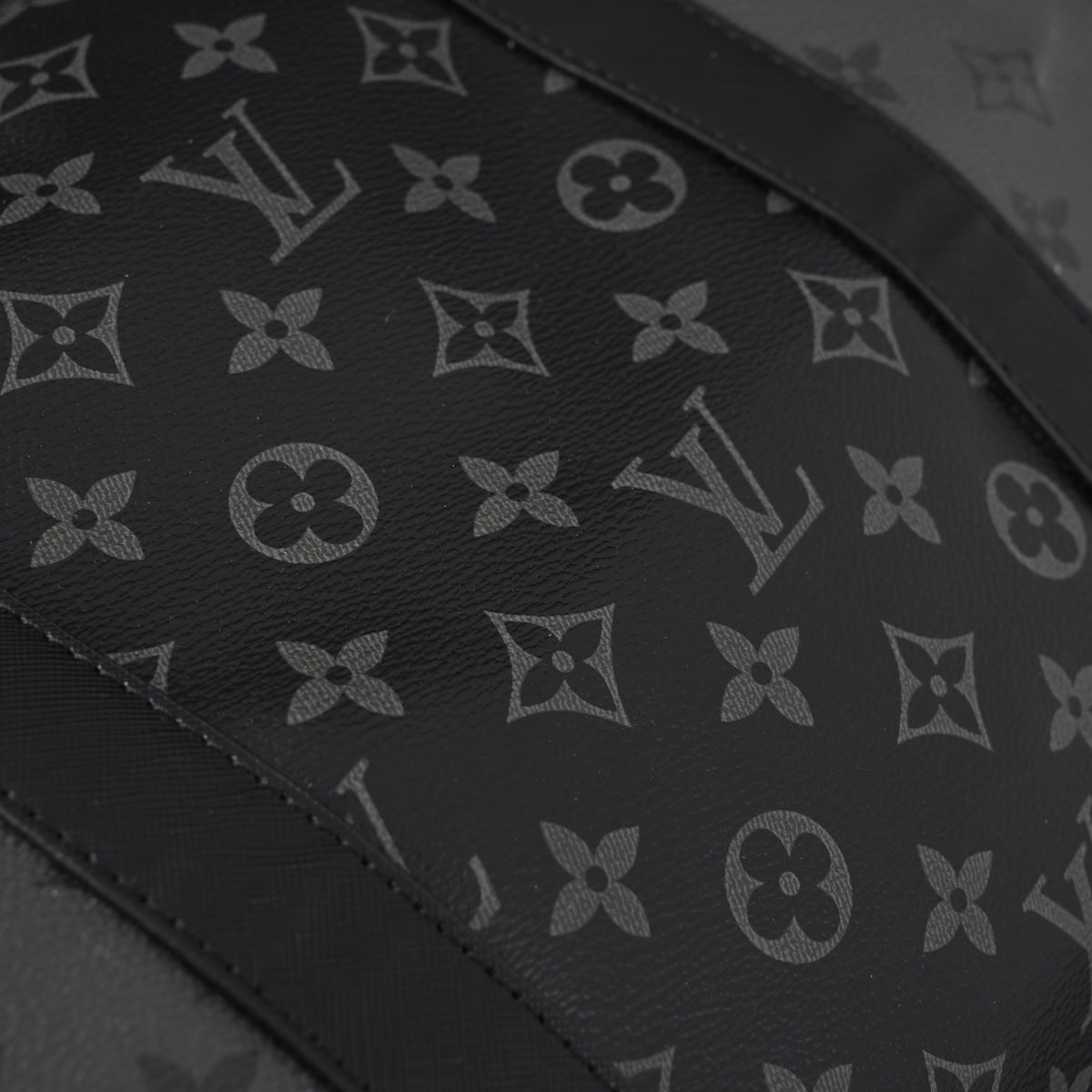 Louis Vuitton Keepall Bandoulière 45 Monogram Eclipse Travel Bag — view 5