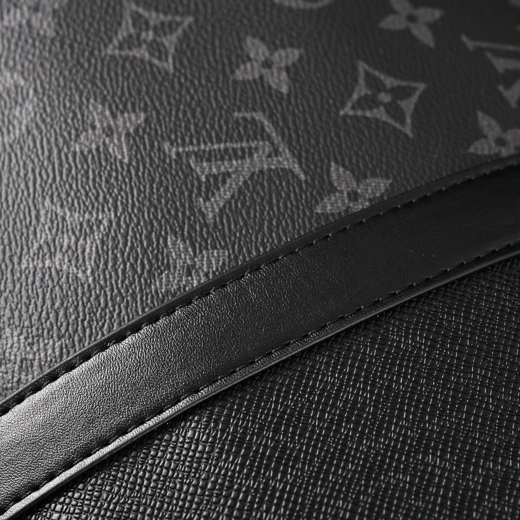 Louis Vuitton Keepall Bandoulière 50 – Monogram Eclipse Canvas Travel Bag — view 17