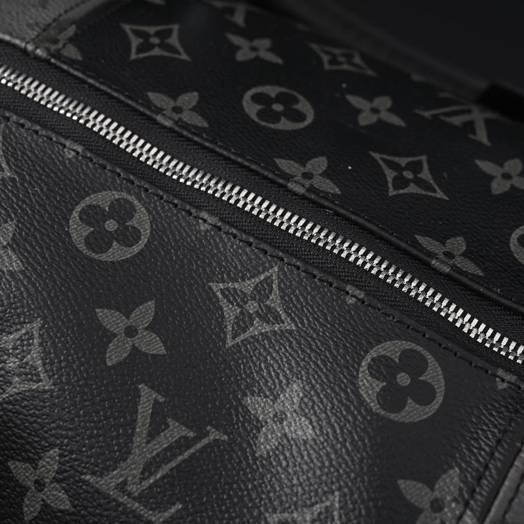 Louis Vuitton Keepall Bandoulière 45 Monogram Eclipse Travel Bag — view 6