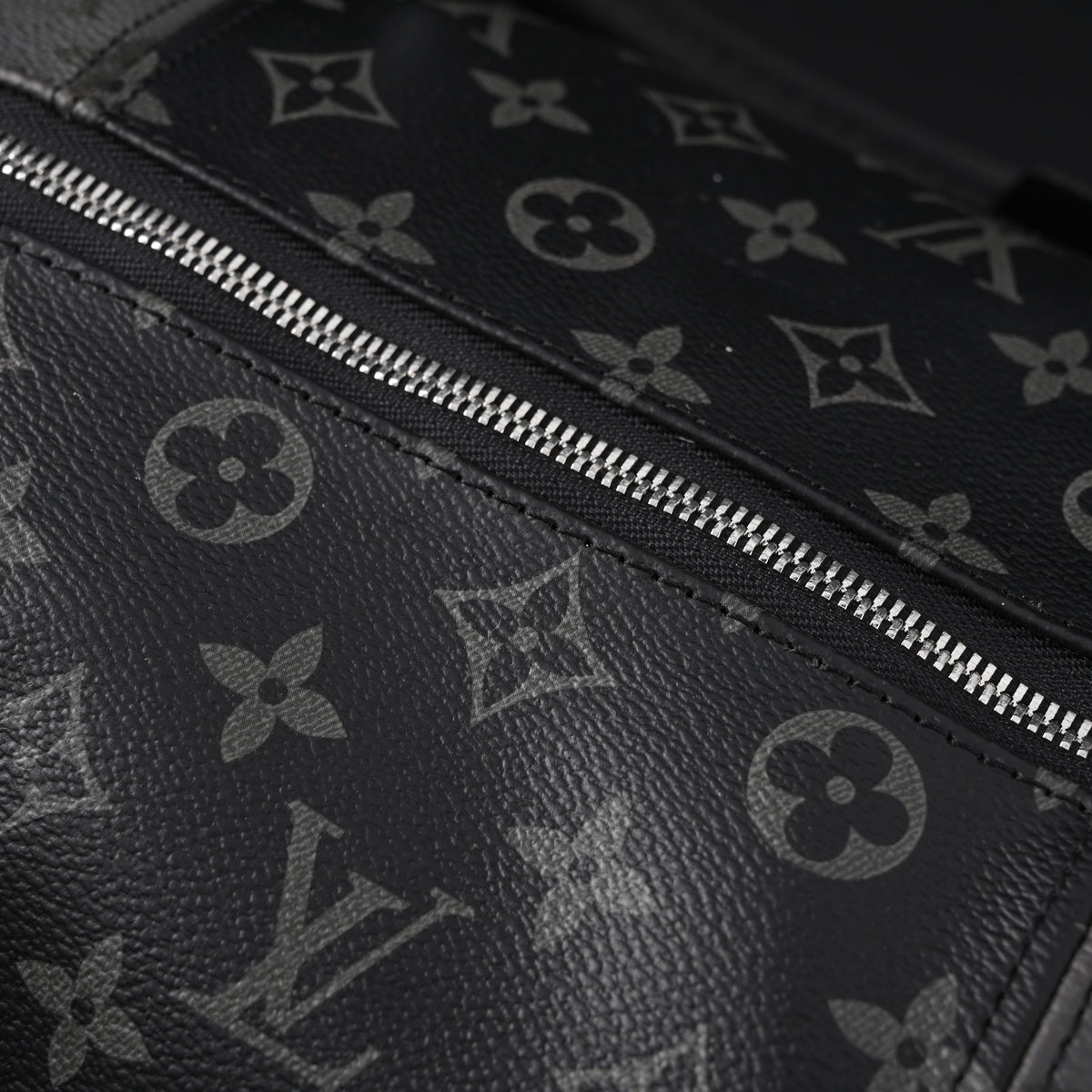Louis Vuitton Keepall Bandoulière 45 Monogram Eclipse Travel Bag — view 6