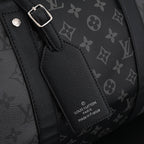 Louis Vuitton Keepall Bandoulière 45 Monogram Eclipse Travel Bag — view 8