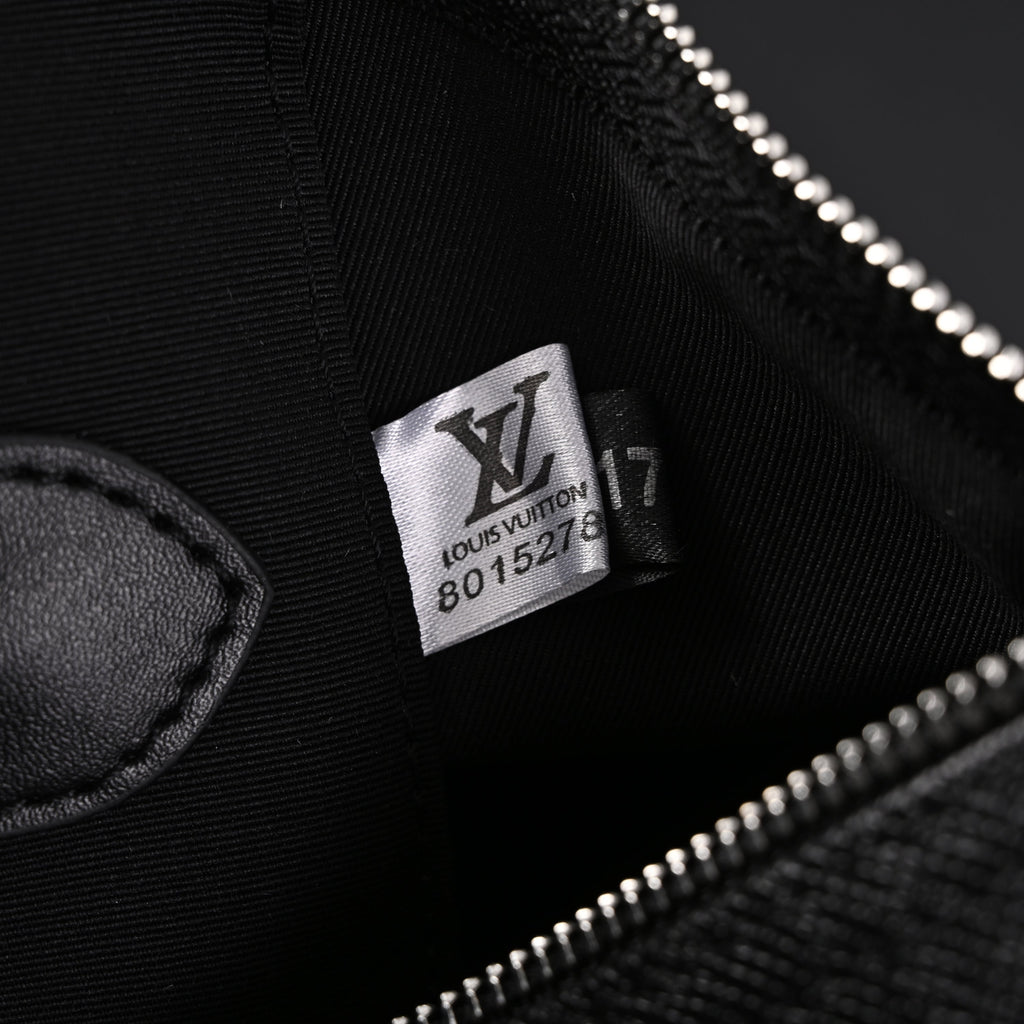 Louis Vuitton Keepall Bandoulière 50 – Monogram Eclipse Canvas Travel Bag — view 8