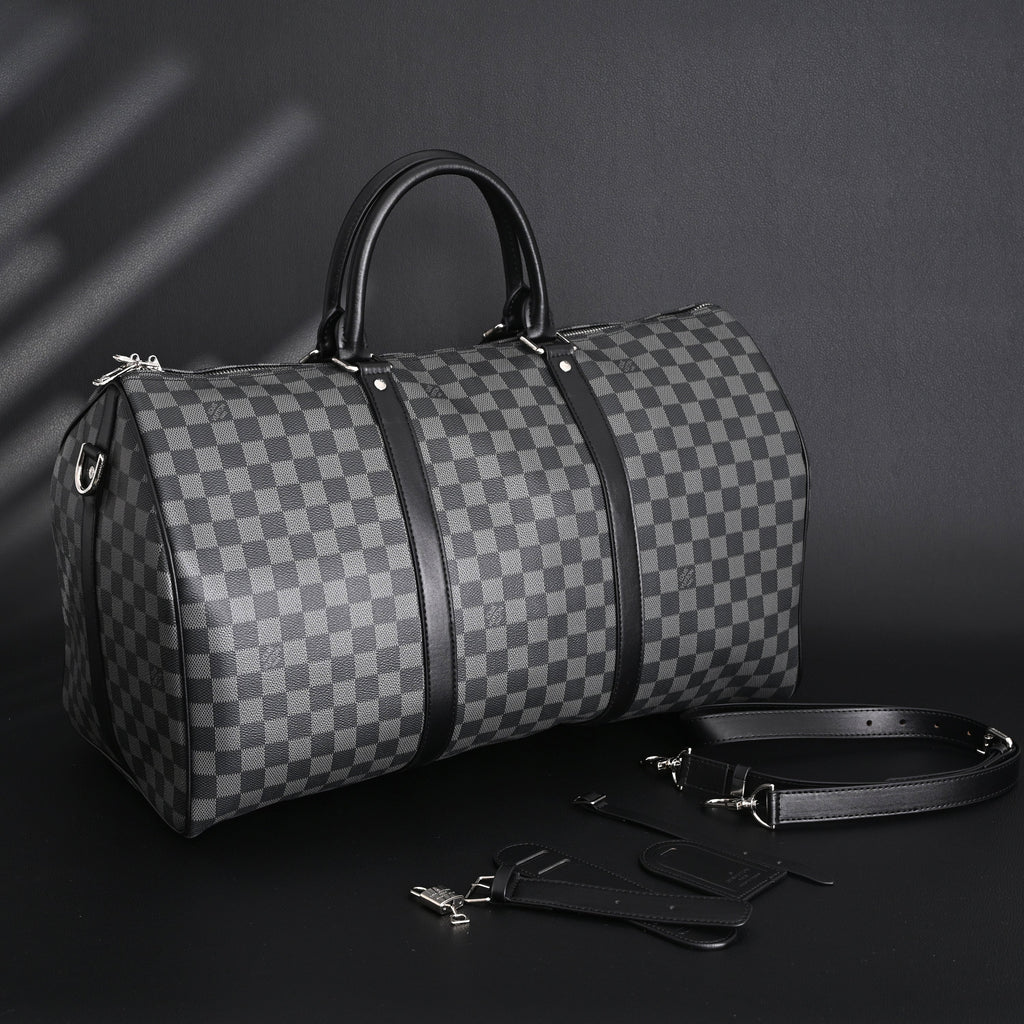 Louis Vuitton Keepall Bandoulière 45 Damier Graphite Canvas Travel Bag — view 9