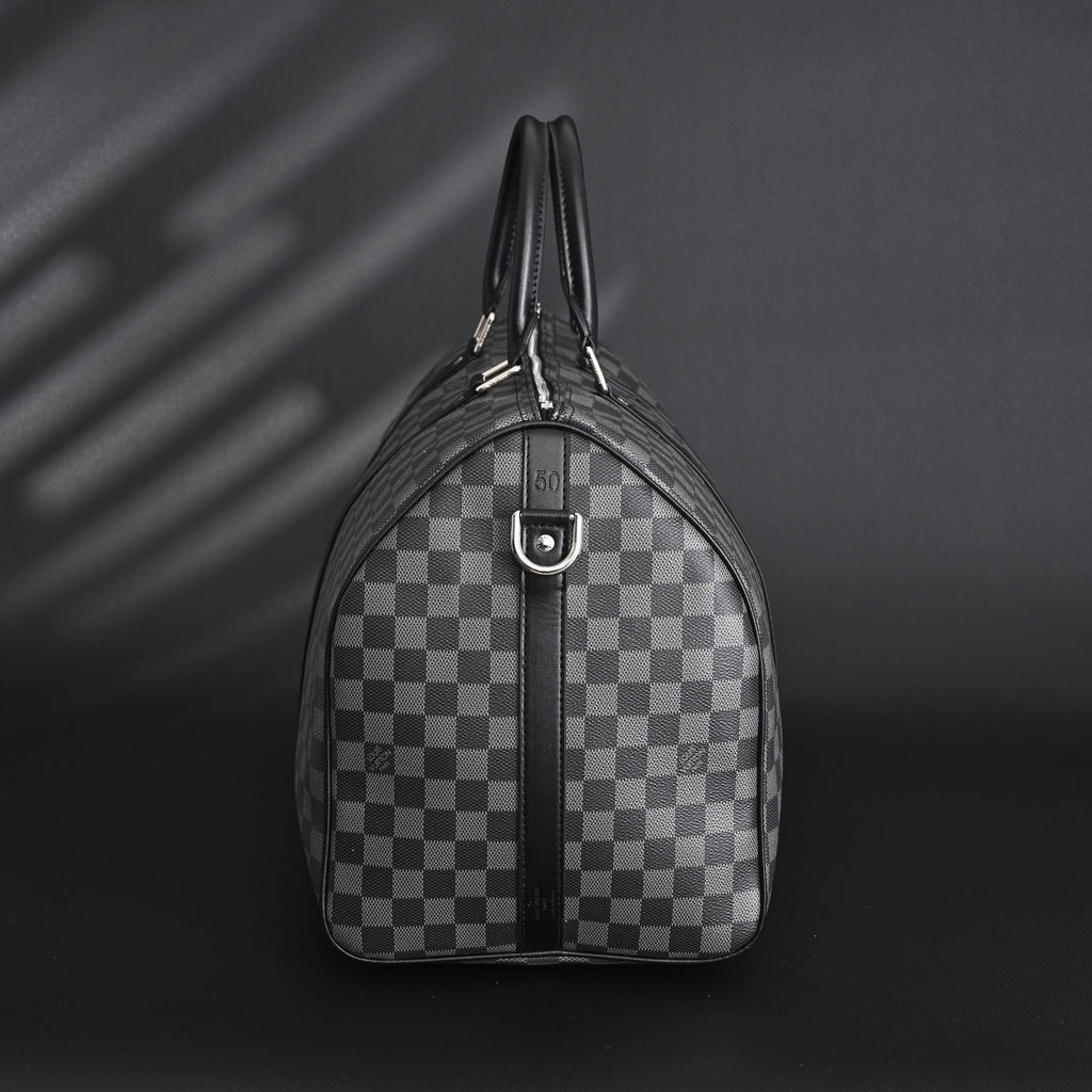 Louis Vuitton Keepall Bandoulière 45 Damier Graphite Canvas Travel Bag — view 12