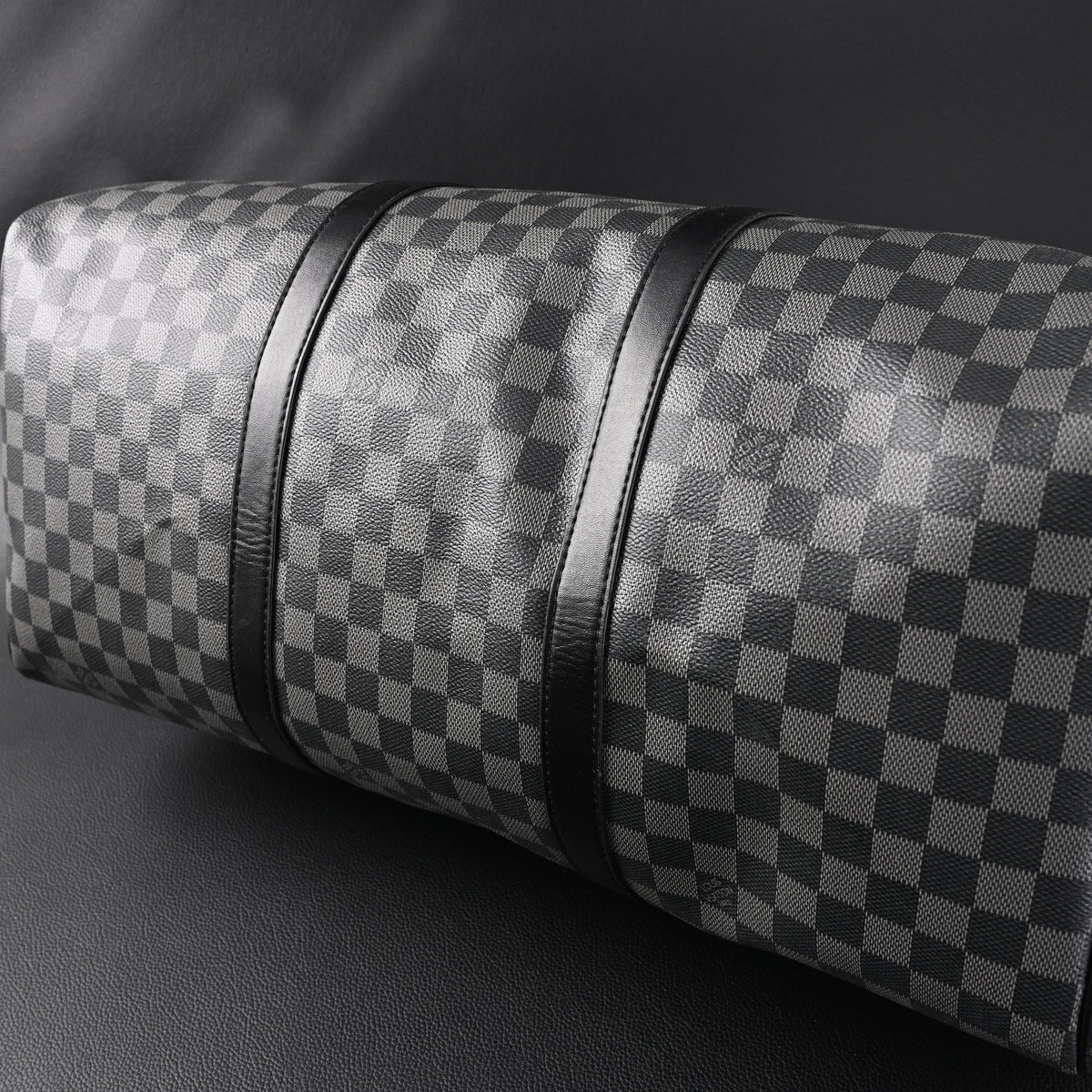 Louis Vuitton Keepall Bandoulière 45 Damier Graphite Canvas Travel Bag — view 14