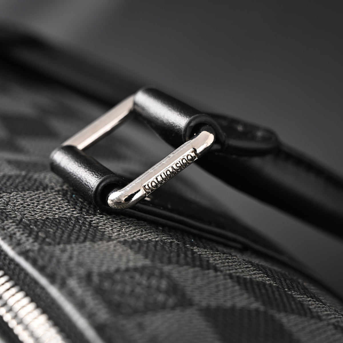 Louis Vuitton Keepall Bandoulière 45 Damier Graphite Canvas Travel Bag — view 16