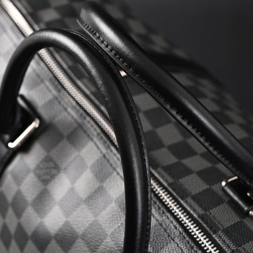 Louis Vuitton Keepall Bandoulière 45 Damier Graphite Canvas Travel Bag — view 7