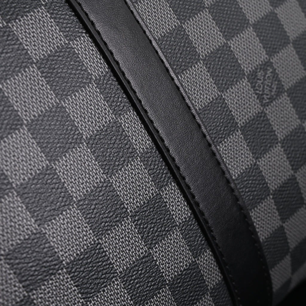 Louis Vuitton Keepall Bandoulière 45 Damier Graphite Canvas Travel Bag — view 8