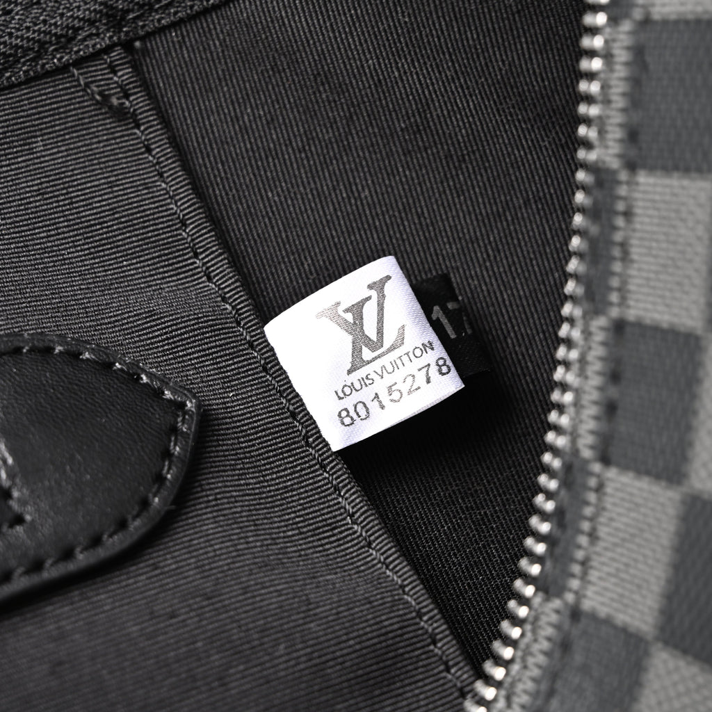 Louis Vuitton Keepall Bandoulière 45 Damier Graphite Canvas Travel Bag — view 5