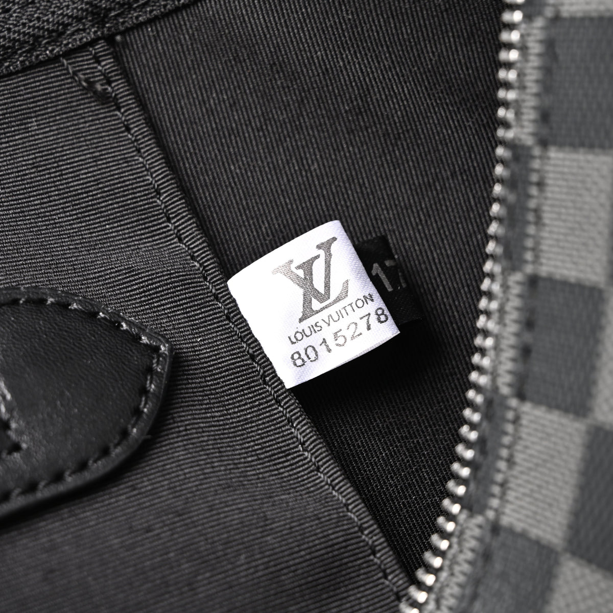 Louis Vuitton Keepall Bandoulière 45 Damier Graphite Canvas Travel Bag — view 5