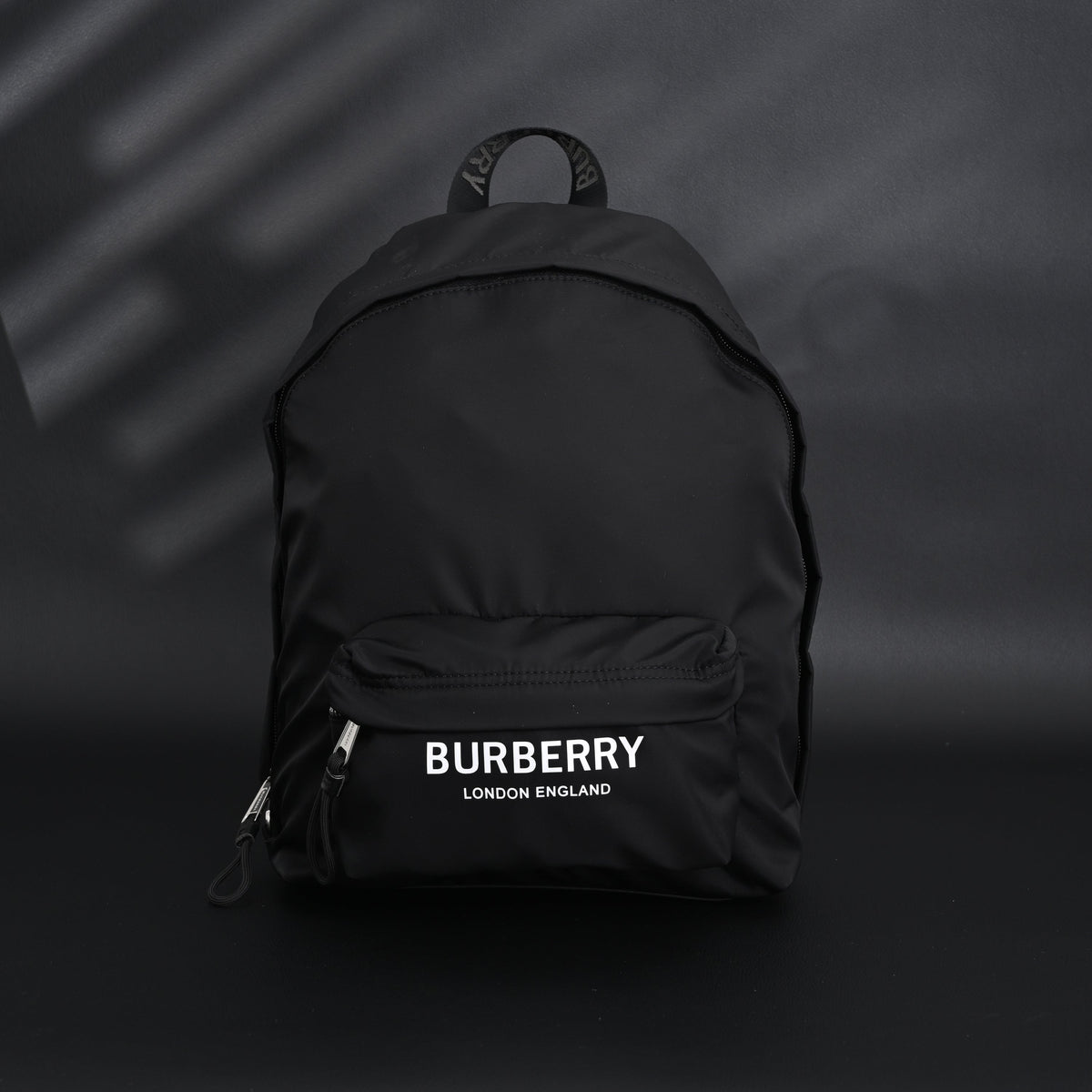 Burberry London England Logo Nylon Backpack — view 1