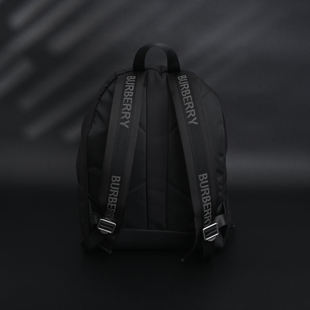 Burberry London England Logo Nylon Backpack — view 4