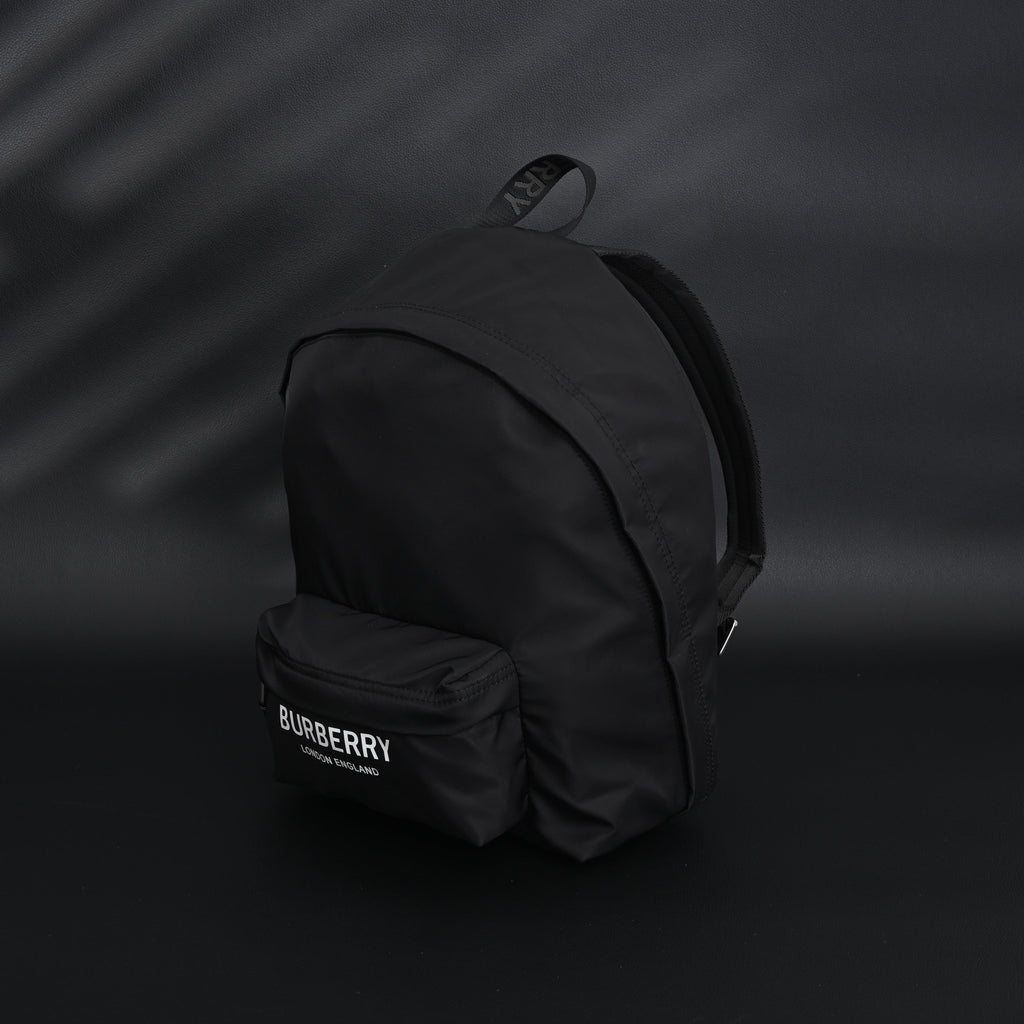 Burberry London England Logo Nylon Backpack — view 14
