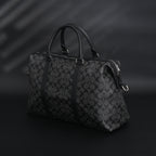 Coach Metropolitan Duffel Bag in Signature Black Canvas — view 6