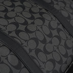 Coach Metropolitan Duffel Bag in Signature Black Canvas — view 18