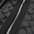 Coach Metropolitan Duffel Bag in Signature Black Canvas — view 20