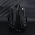 Gucci GG Supreme Monogram Backpack with Web Stripe — view 3