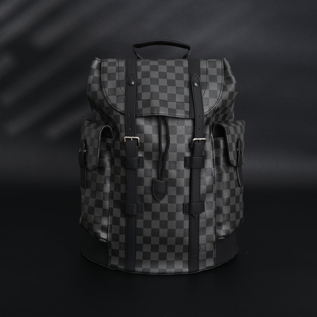 Louis Vuitton Michael Backpack in Damier Graphite Canvas — view 1