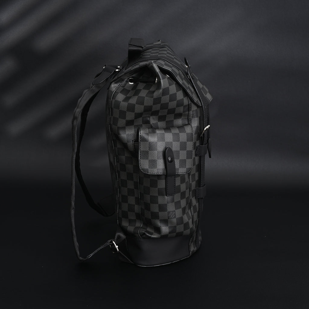 Louis Vuitton Michael Backpack in Damier Graphite Canvas — view 8