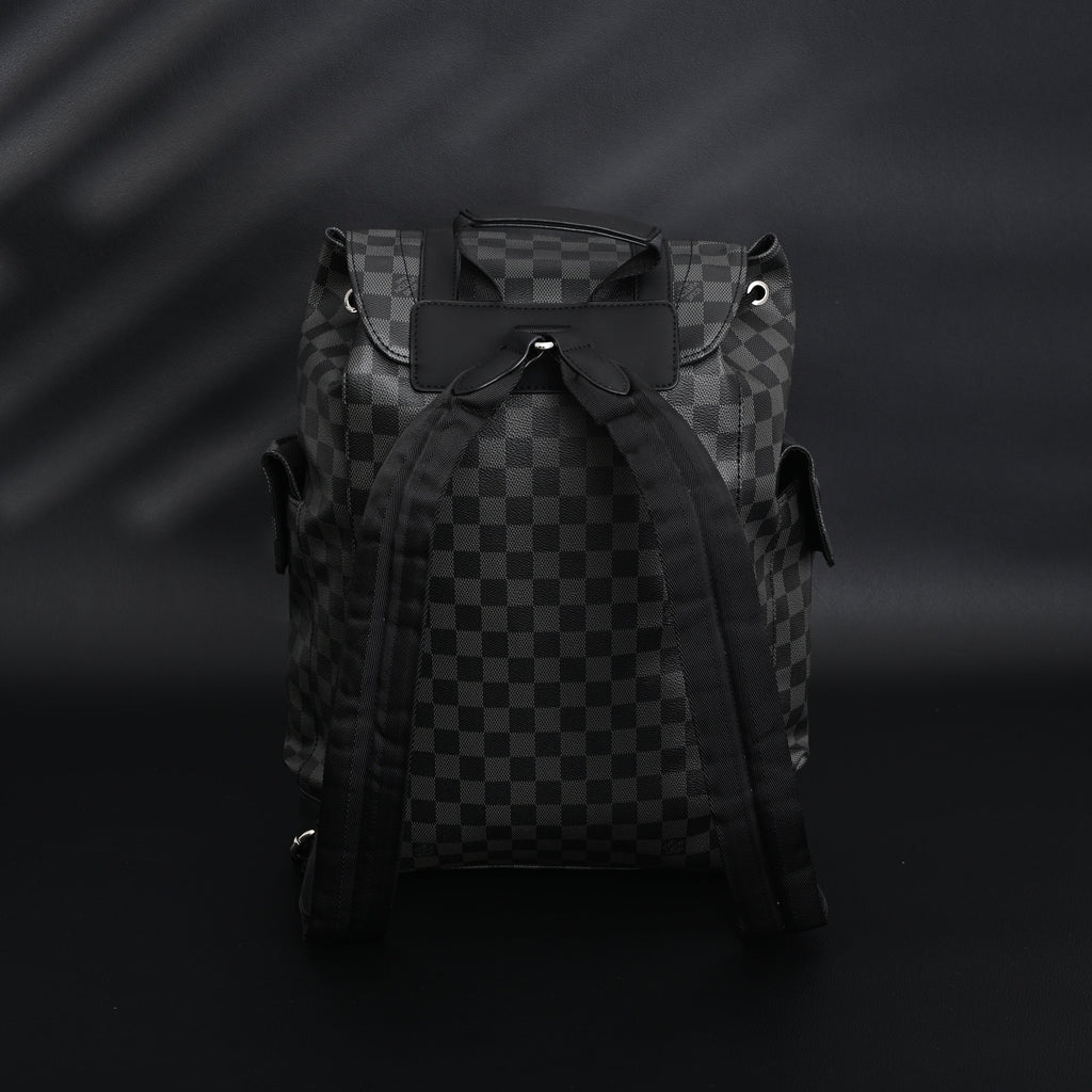 Louis Vuitton Michael Backpack in Damier Graphite Canvas — view 4