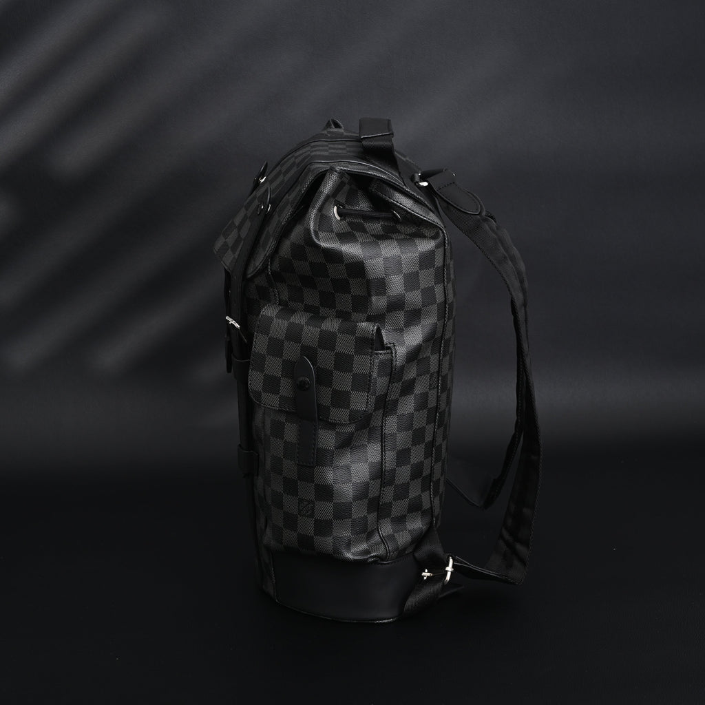 Louis Vuitton Michael Backpack in Damier Graphite Canvas — view 9
