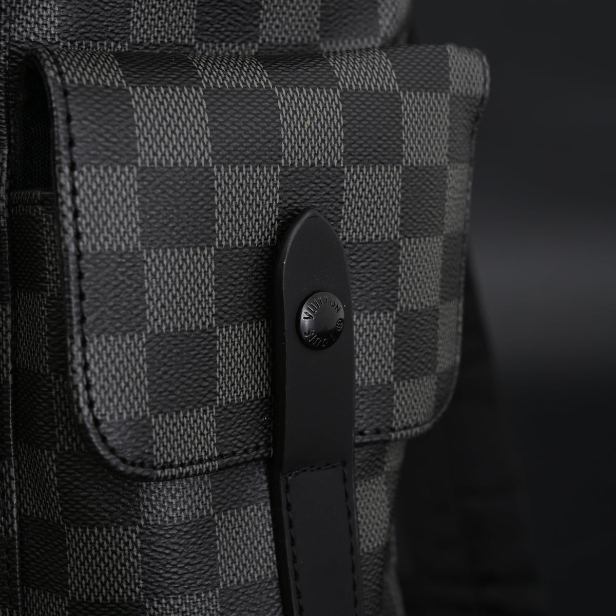 Louis Vuitton Michael Backpack Damier Graphite — view 11