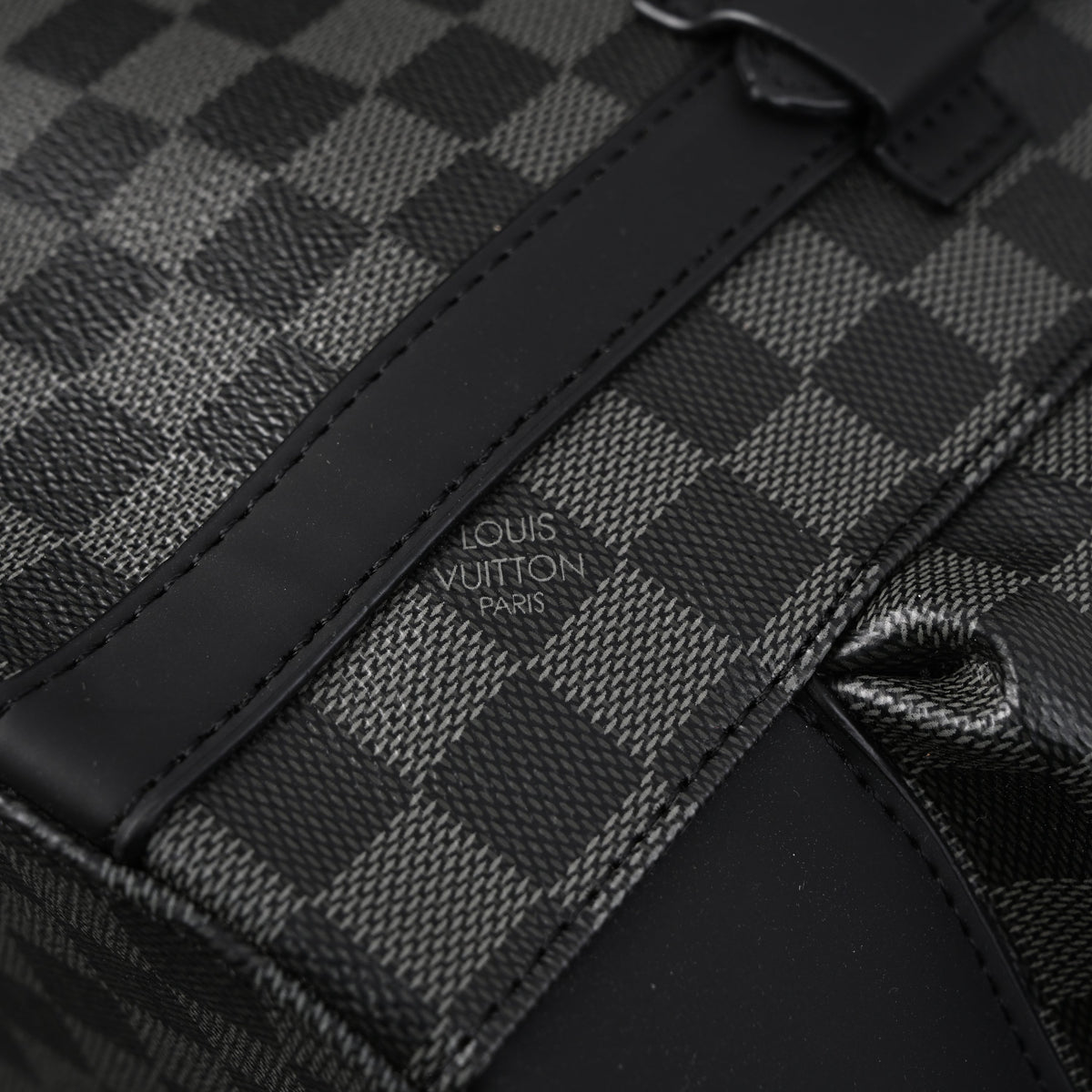 Louis Vuitton Michael Backpack in Damier Graphite Canvas — view 12