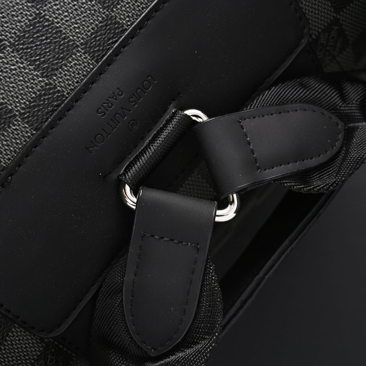 Louis Vuitton Michael Backpack in Damier Graphite Canvas — view 3