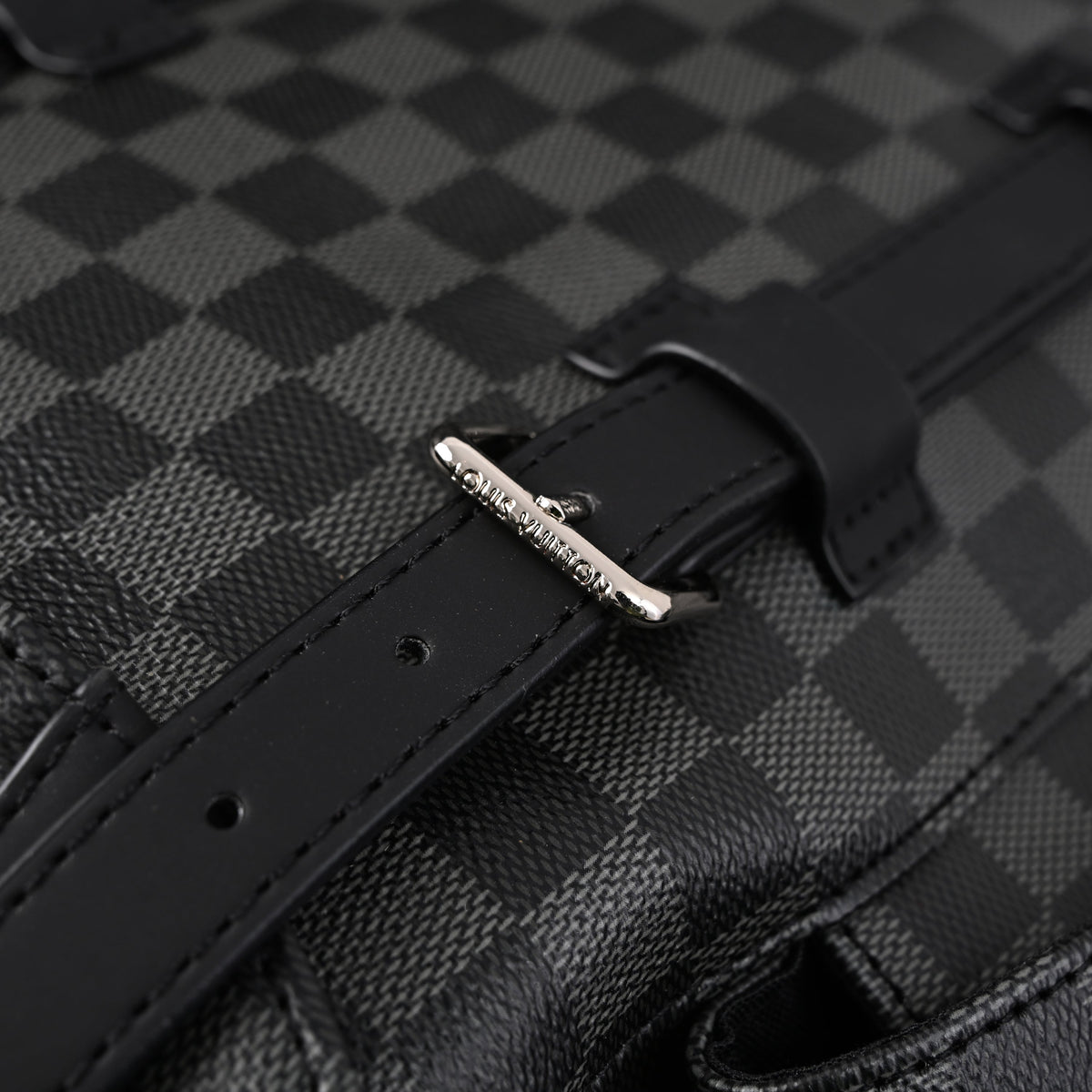 Louis Vuitton Michael Backpack in Damier Graphite Canvas — view 15
