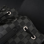 Louis Vuitton Michael Backpack in Damier Graphite Canvas — view 16