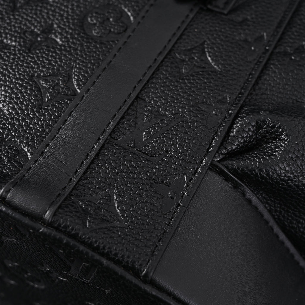 Louis Vuitton Christopher PM Backpack Monogram Shadow Black Leather — view 16