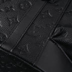 Louis Vuitton Christopher PM Backpack Monogram Shadow Black Leather — view 16