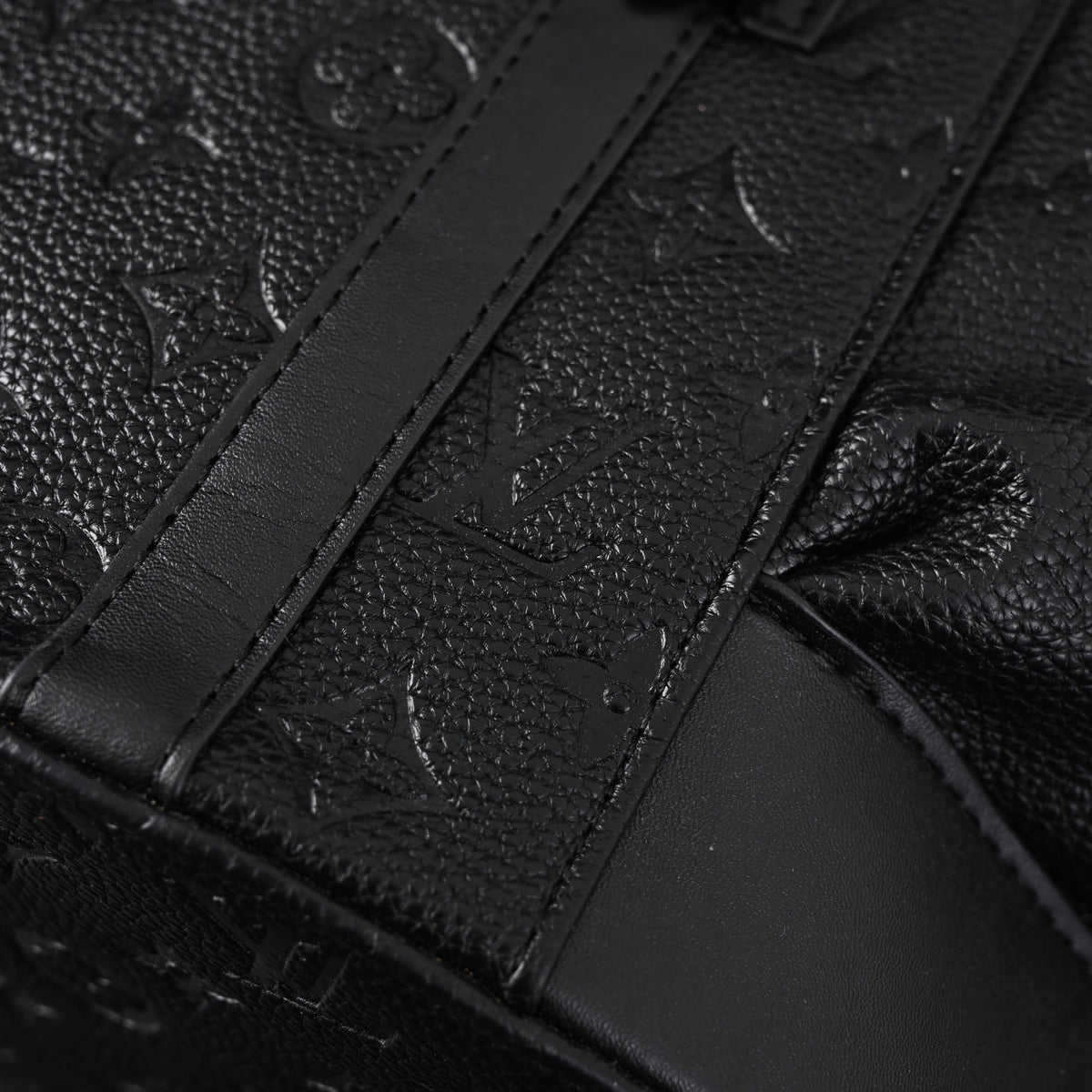 Louis Vuitton Christopher PM Backpack Monogram Shadow Black Leather — view 16