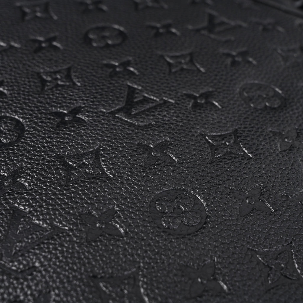 Louis Vuitton Christopher PM Backpack Monogram Shadow Black Leather — view 17