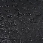 Louis Vuitton Christopher PM Backpack Monogram Shadow Black Leather — view 17