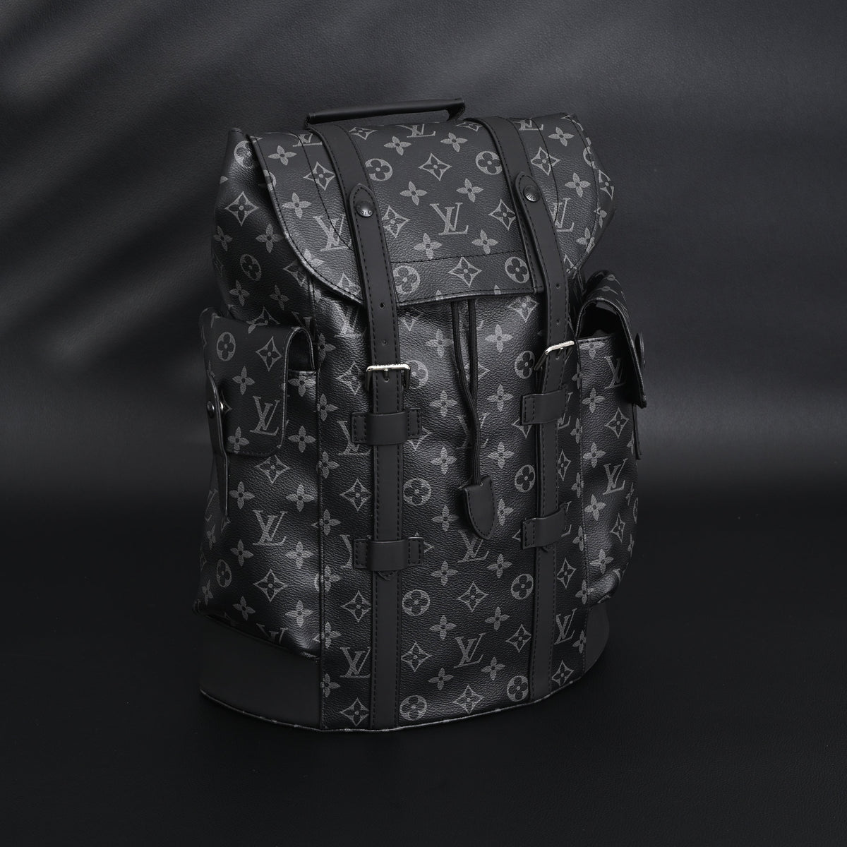 Louis Vuitton Christopher PM Monogram Eclipse Backpack — view 7