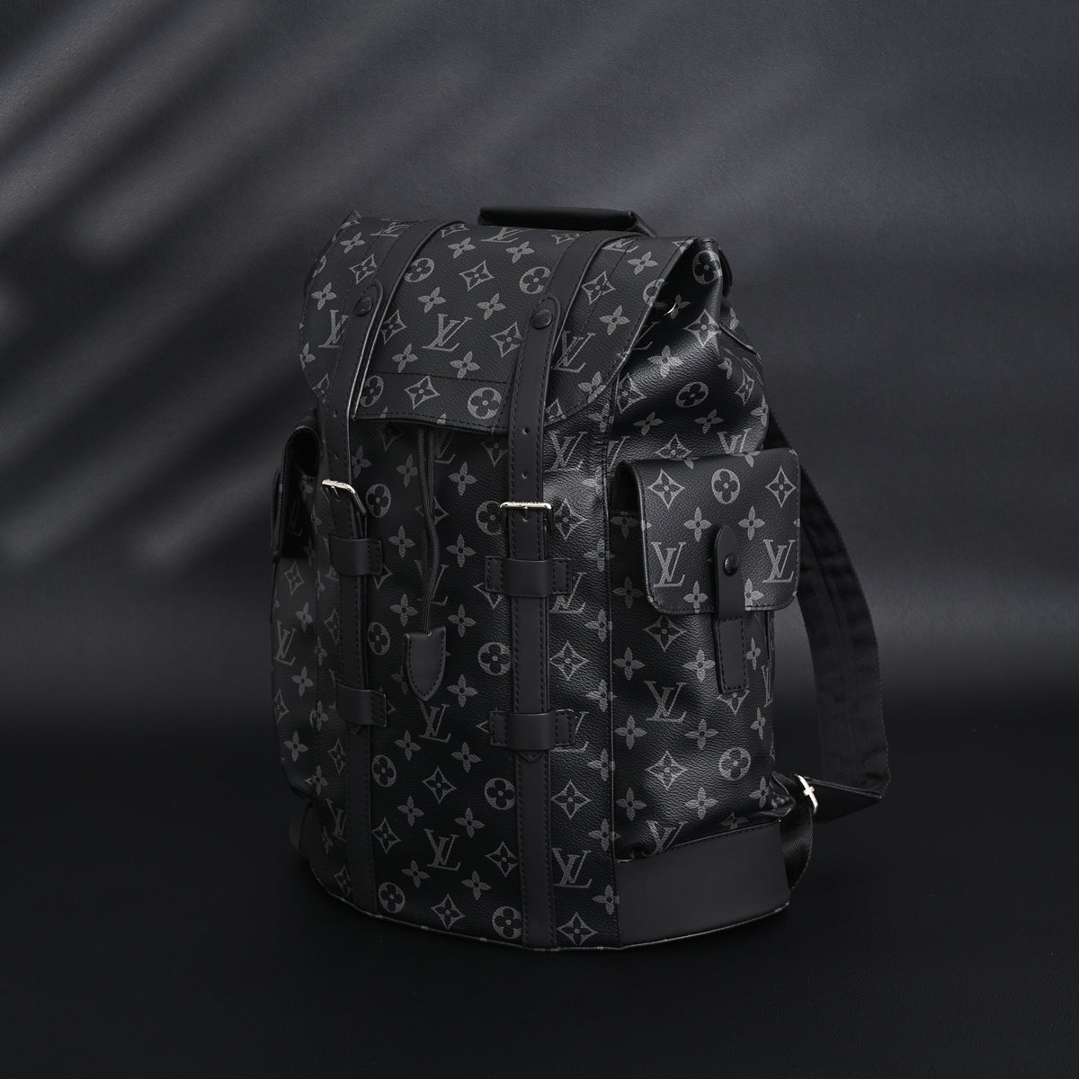 Louis Vuitton Christopher PM Monogram Eclipse Backpack — view 1